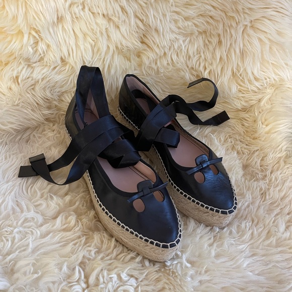 ❗️SOLD❗️Marc Jacobs The Mouse Platform Espadrilles, Black - Picture 3 of 9